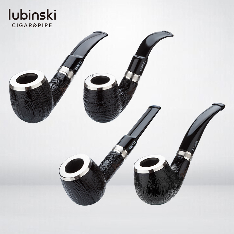 Tẩu hút thuốc Lubinski LB-Double Silver Ring