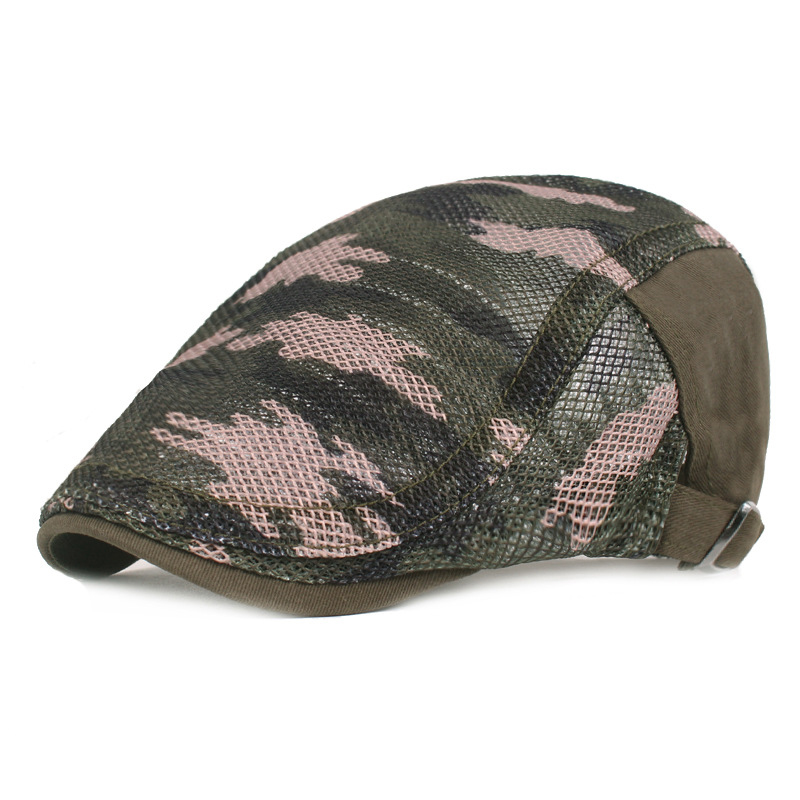 Mũ beret nam phong cách lính vải lưới CS-277